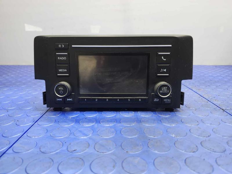 2016-2017 Honda Civic Coupe LX Radio Receiver Head Unit Display Screen OEM 39100-TGB-A11