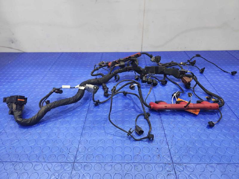 2017-2019 Audi Q7 3.0L Engine Wiring Harness Assembly OEM 06E971595AB
