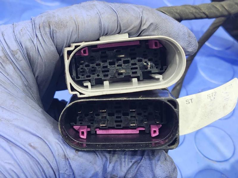 2017-2019 Audi Q7 3.0L Engine Wiring Harness Assembly OEM 06E971595AB