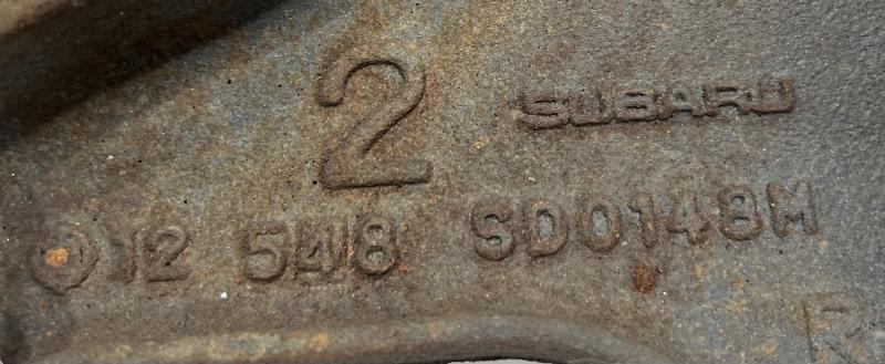 2015 Subaru Crosstrek Upper Control Arm Rear
