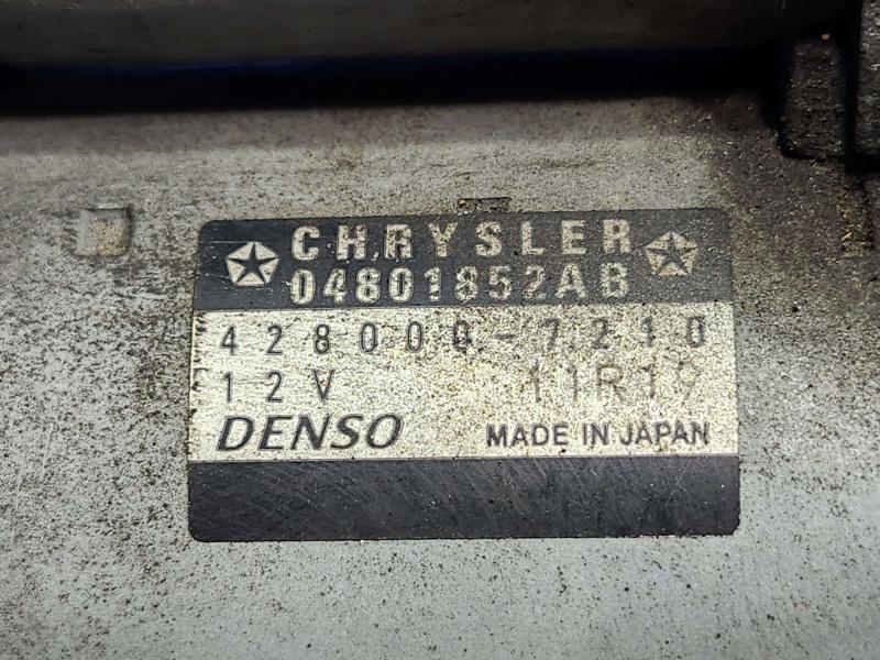 2015 Jeep Grand Cherokee Starter Motor