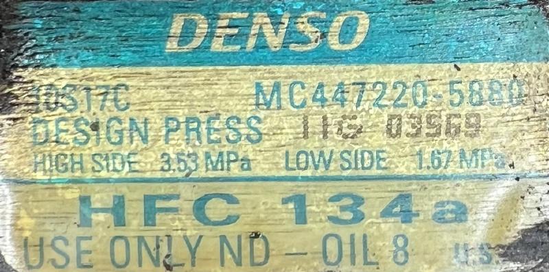 2004 - 2007 Acura TL AC Compressor Assembly Denso OEM 38810RDAA01