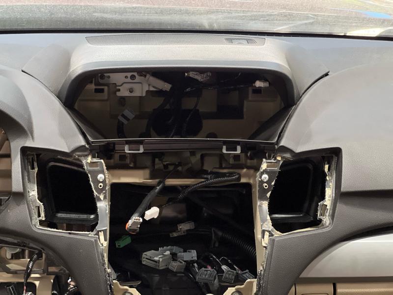 2013-2018 Acura RDX Dashboard Panel Dash Pad Dark Gray / Tan OEM 77100TX4A11ZA