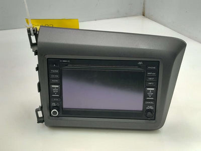 2012 Honda Civic GX CNG Navigation Display Radio Receiver Assembly OEM 39540TR5A01