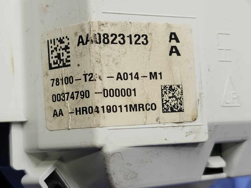 2013 Honda Accord Speedometer