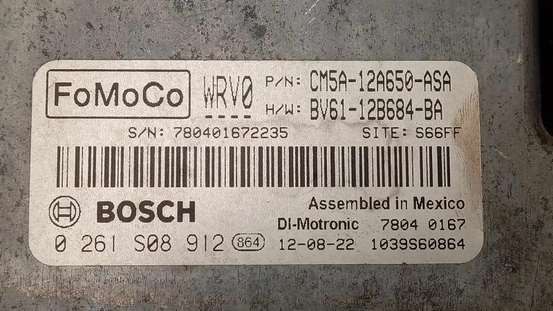 2013 Ford Focus Engine/Motor Brain Box