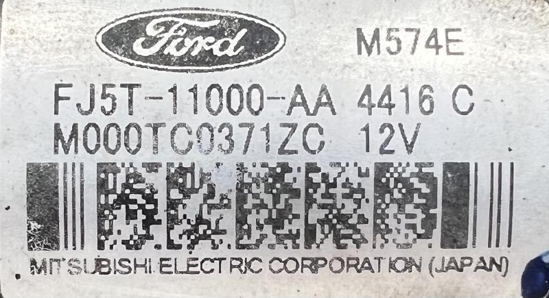 2017 Ford Focus Starter Motor