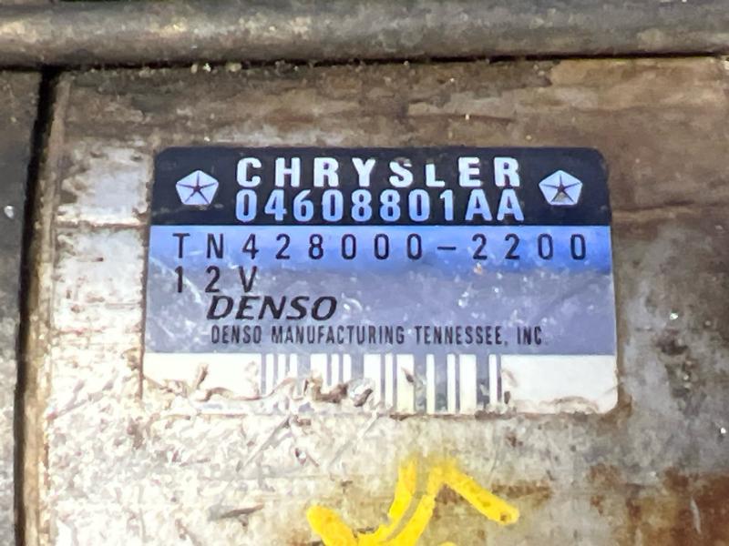 2016 Dodge Charger Starter Motor
