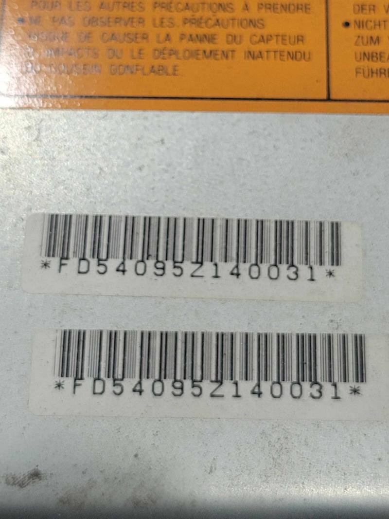 1996 Nissan 300ZX SRS Restraint Control Module OEM B855554P00