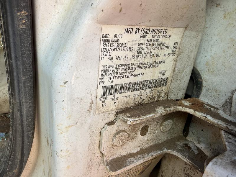 2013 Ford F-250 Super Duty Center Pillar