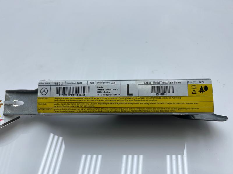 2010 Mercedes E-Class Air Bag
