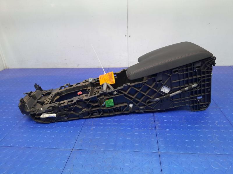 2017-2019 Jaguar XE Center Console Assembly Black Red Stitch OEM T2H3097