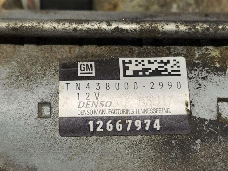 2017 GMC Acadia Starter Motor