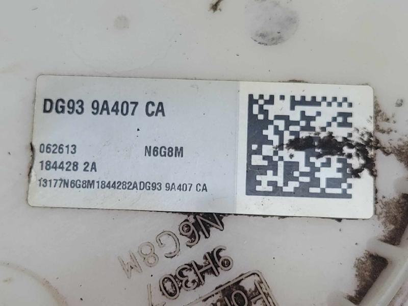 2013 Ford Fusion 1.6L Turbo Tank Mounted Fuel Pump Assembly OEM DG93-9A407-CA