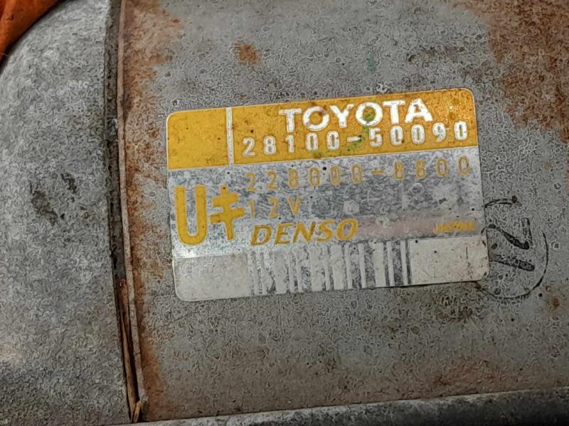 2002 Toyota Tundra Starter Motor