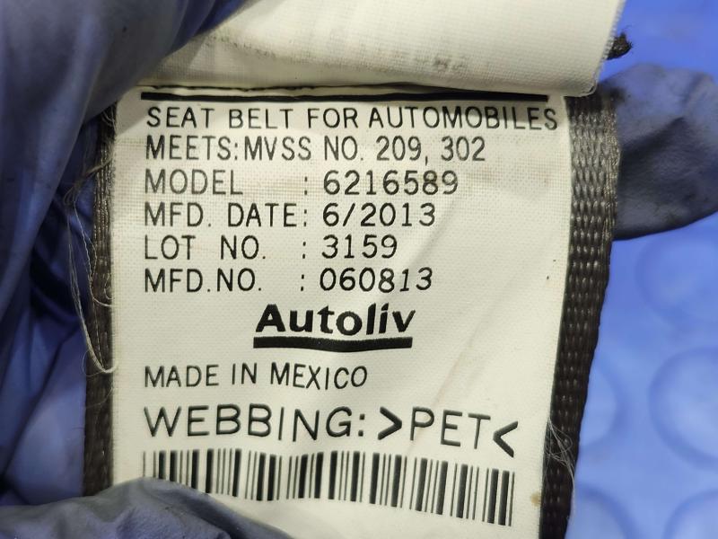 2013 Honda CR-V Rear Seat Belt
