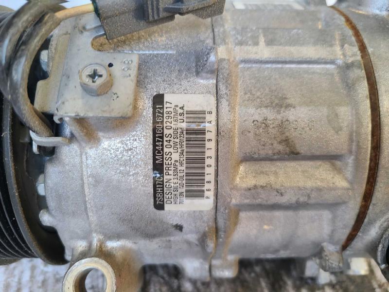 2015 Chrysler 200 A/C Air Compressor