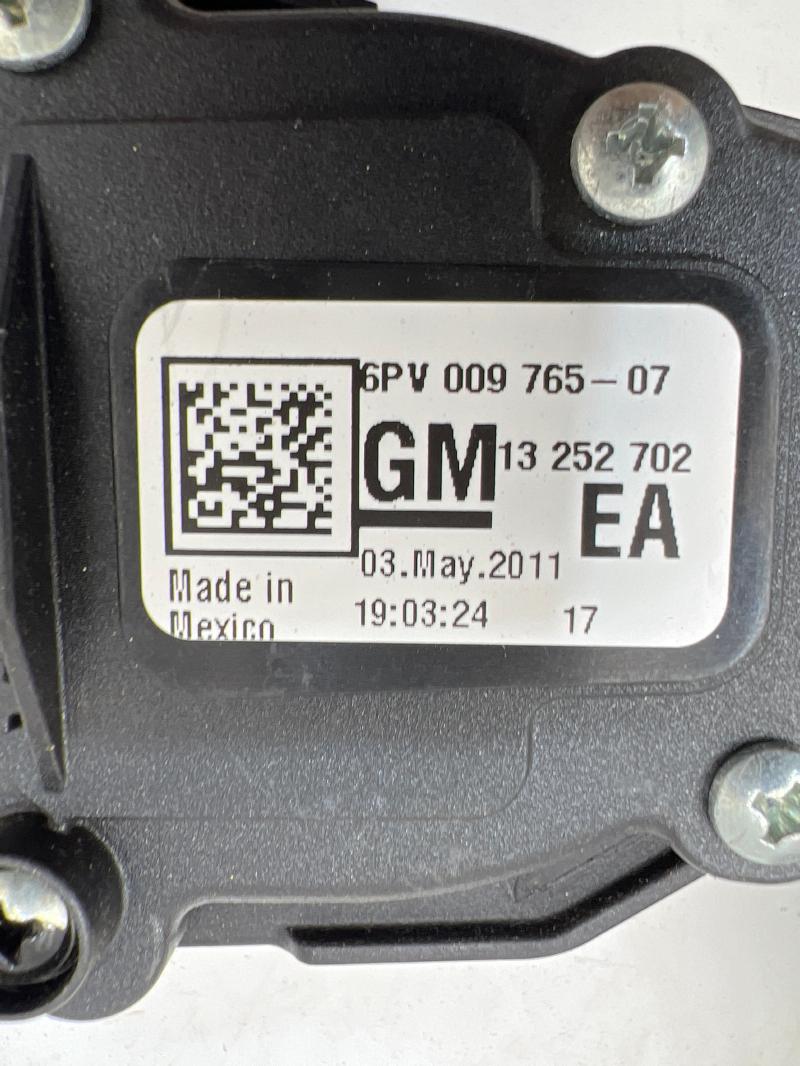 2012 Chevrolet Volt Pedal Assembly