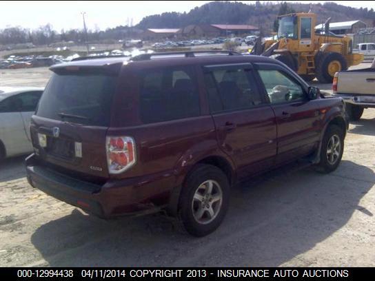 2007 Honda Pilot Audio & Visual Equip.(Radio)