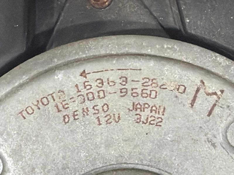 2007 Toyota RAV4 Electric Cooling Motor