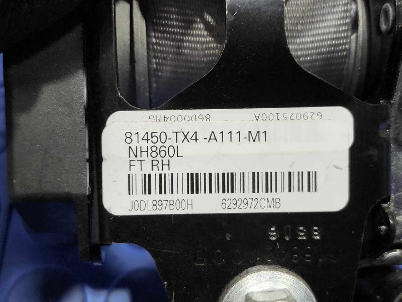 2017 Acura RDX Front Seat Belt