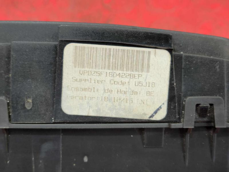 2014-2016 Acura MDX Rear Temperature Climate Control Panel Black OEM 79650TZ5A41ZC
