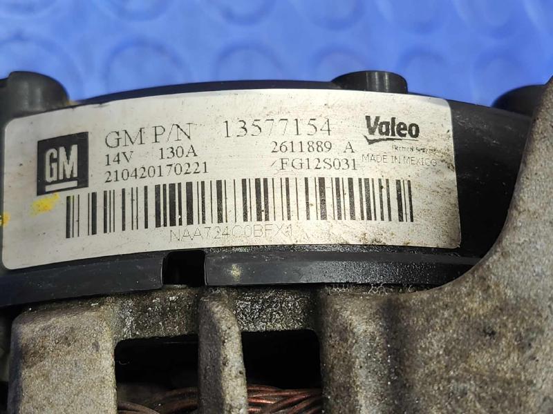 2011 Chevrolet Cruze Alternator