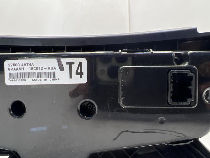 2019 Nissan Sentra Heater A/C Control
