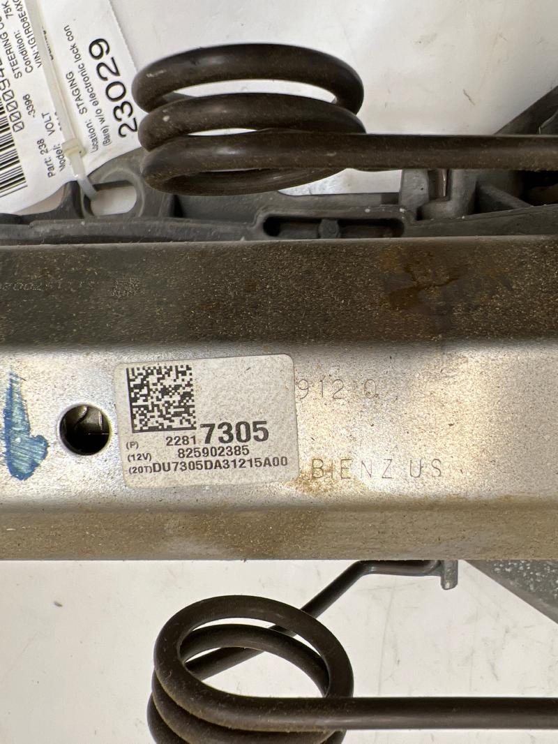 2012 Chevrolet Volt Steering Column