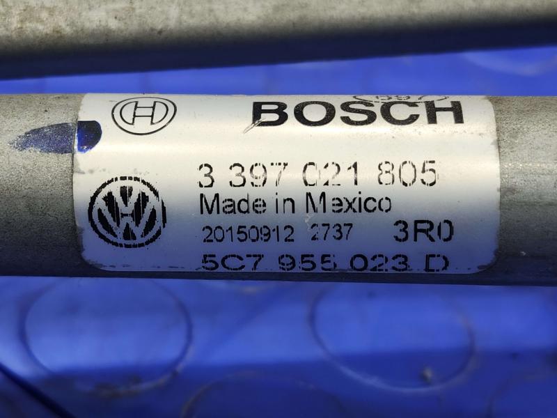 2011-2018 Volkswagen Jetta Sedan Windshield Wiper Linkage Transmission OEM 5C7955601