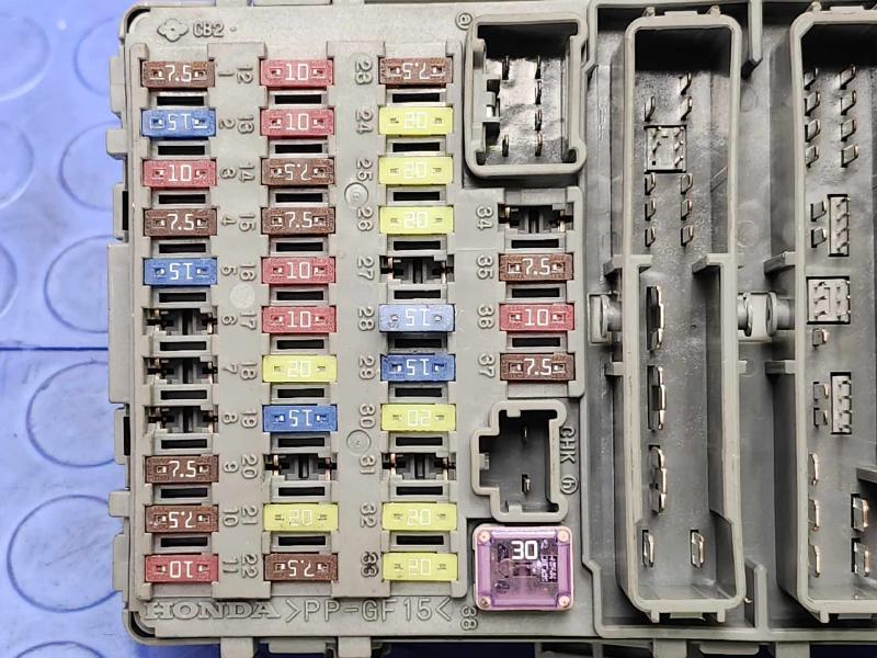 2006 Honda Civic Cabin Fuse Box
