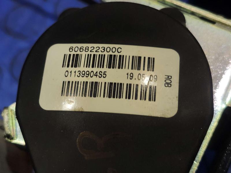 2009 Chevrolet Malibu Rear Seat Belt