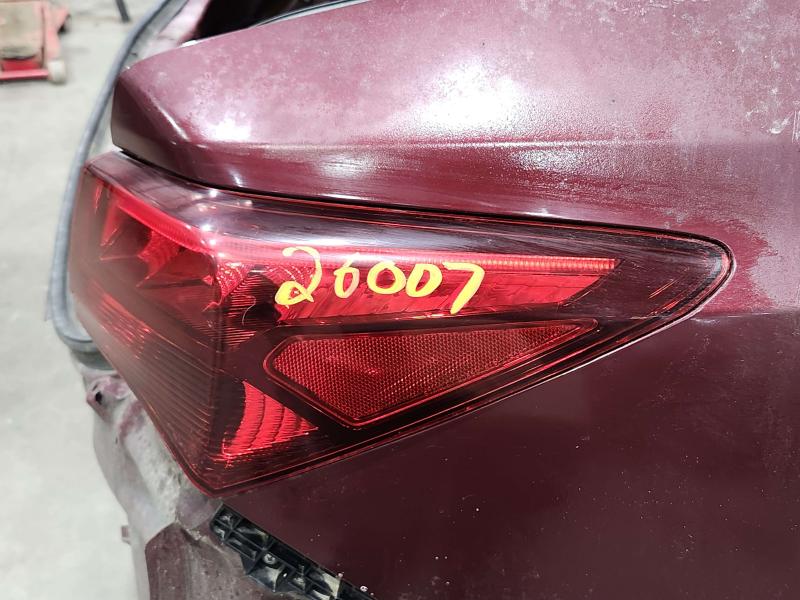 2015 Acura TLX Tail Light Assembly