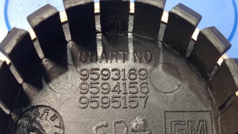 2008 Chevrolet Impala Center Cap