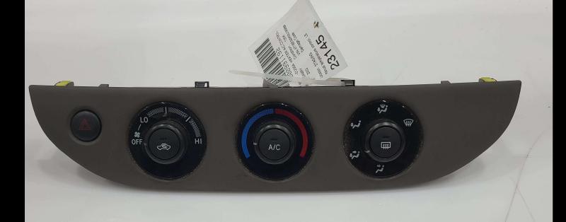 2003 Toyota Camry Heater A/C Control