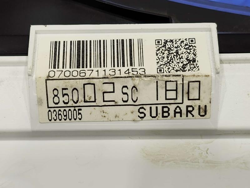 2010 Subaru Forester Instrument Cluster Speedometer Genuine OEM 85002SC180