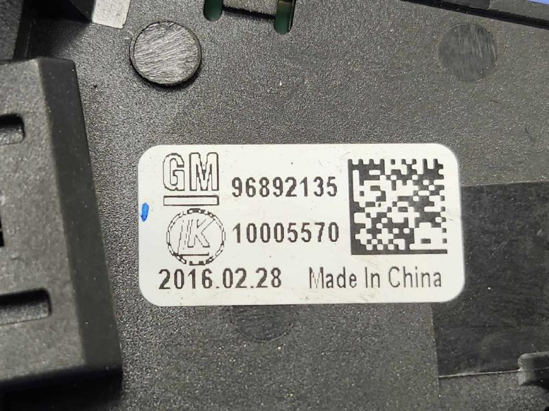 2016 Chevrolet Trax Combination Switch