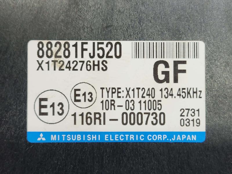 2013 Subaru XV Crosstrek OEM Multifunction Integrated Control Module 88281FJ520