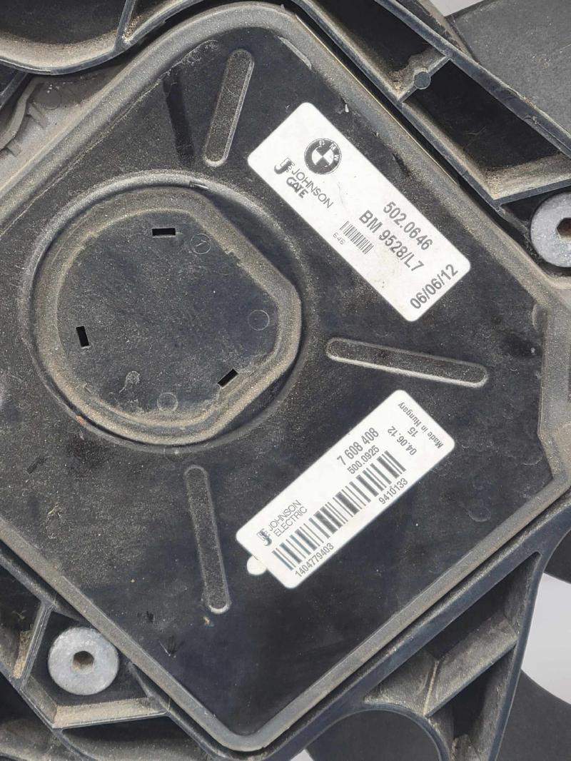 2012 BMW 328i Electric Cooling Motor