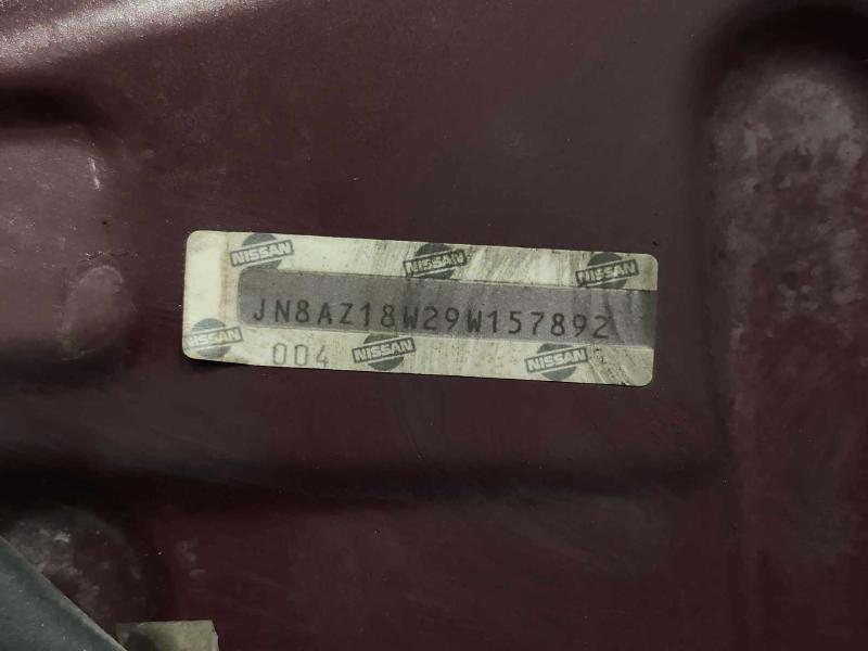 2009 Nissan Murano Hood