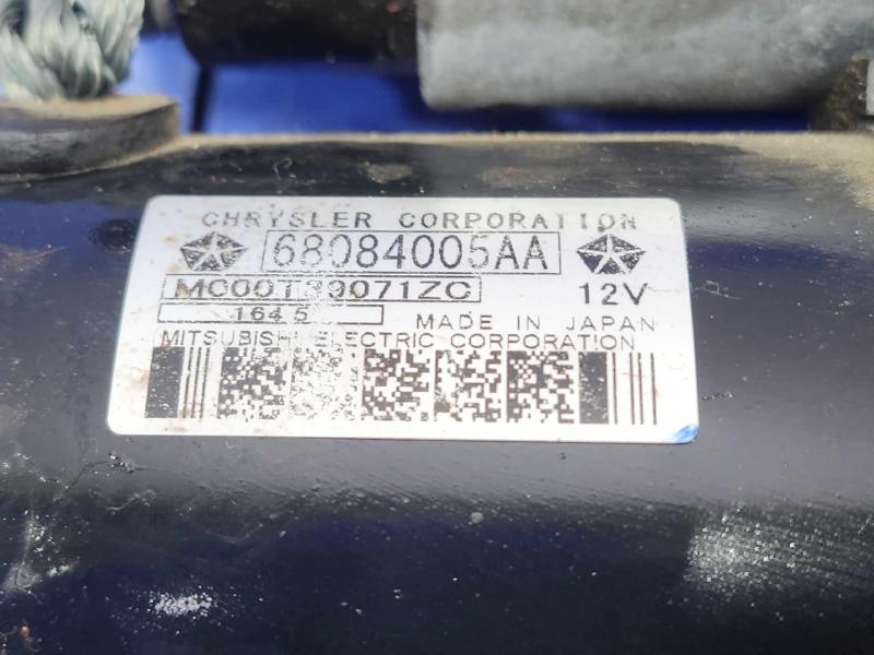 2016 Jeep Cherokee Starter Motor