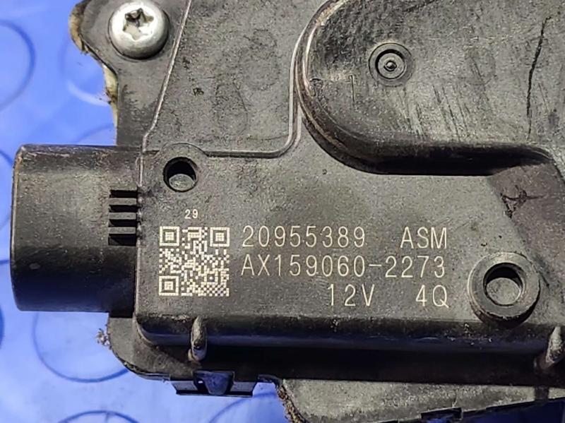 2015 Chevrolet Camaro Wiper Motor Front