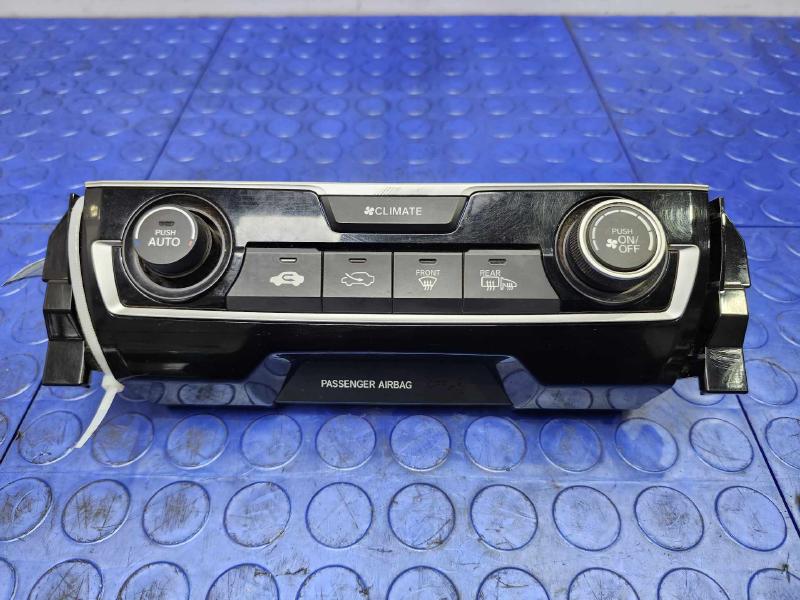 2018 Honda Civic Heater A/C Control