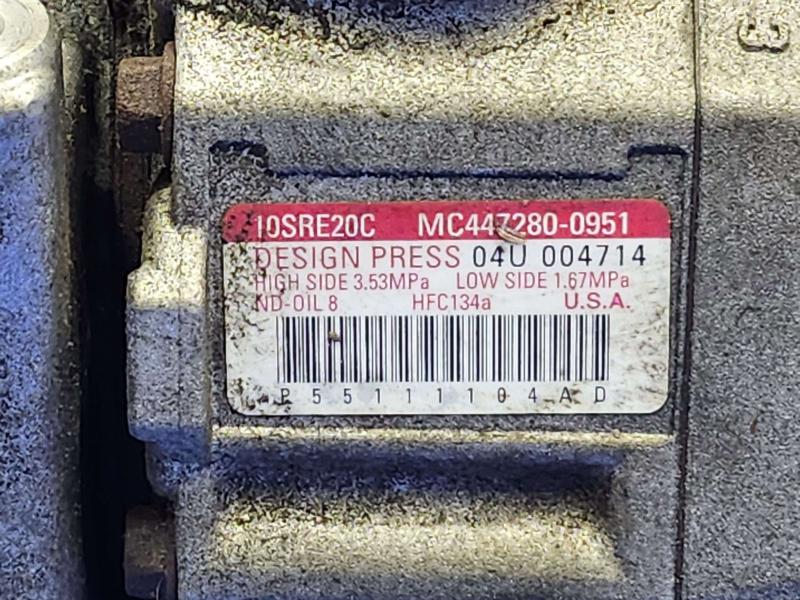 2017 Dodge Grand Caravan A/C Air Compressor