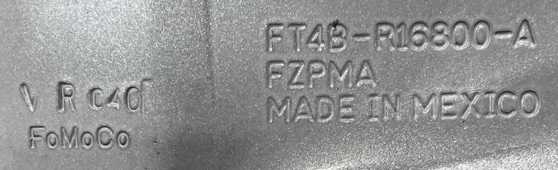 2015 - 2023 Ford Edge Hood Hinge RH Passenger Side Silver UX OEM FT4Z16796A