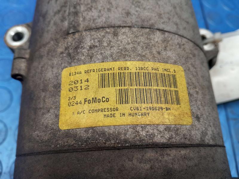 2014-2015 Ford Transit Connect 2.5L AC Compressor Assembly OEM CV61-19D629-BH