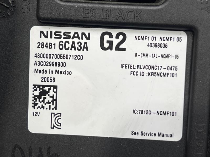 2021-2022 Nissan Altima Body Control Module BCM Genuine OEM Part 284B16CA3A
