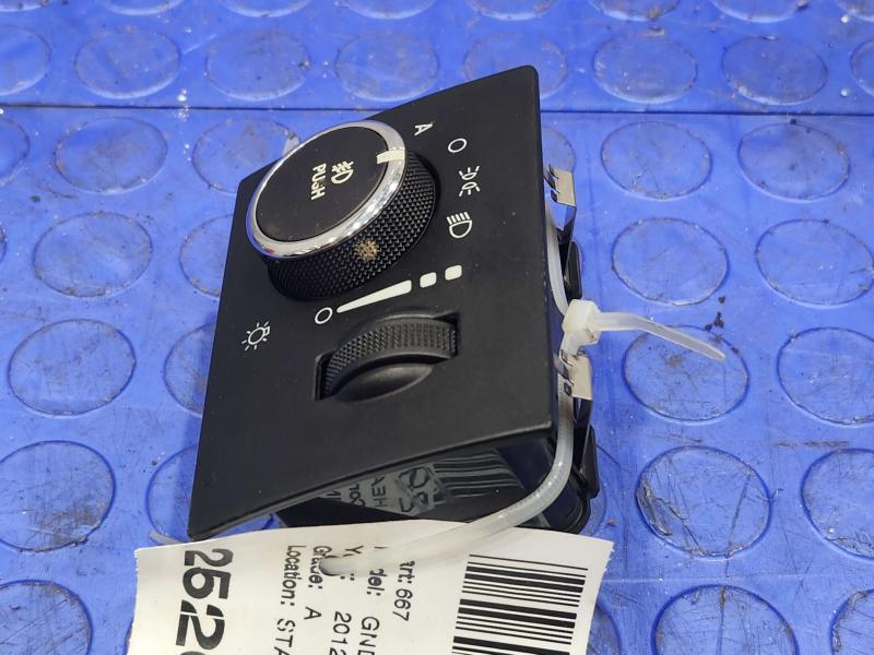 2012 Jeep Grand Cherokee Headlight Switch (Dash Mtd)