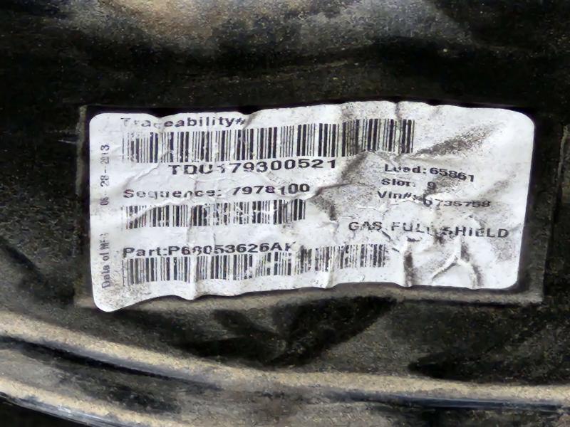 2013 Chrysler 300 Fuel Tank Assembly