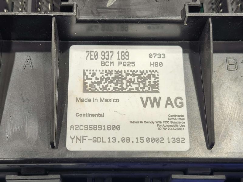 2016 Volkswagen Jetta Chassis Brain Box